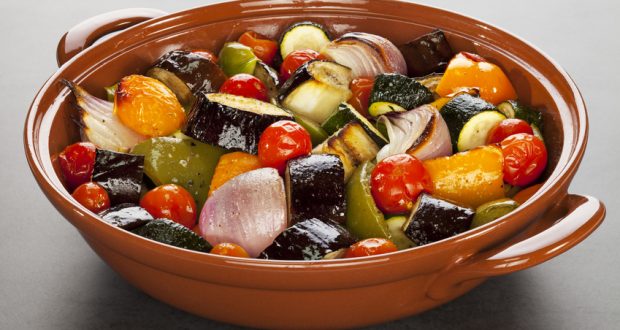 Roasted Mediterranean vegetables