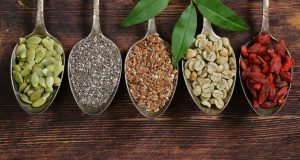 spoonfuls of healthy superfood ingredients